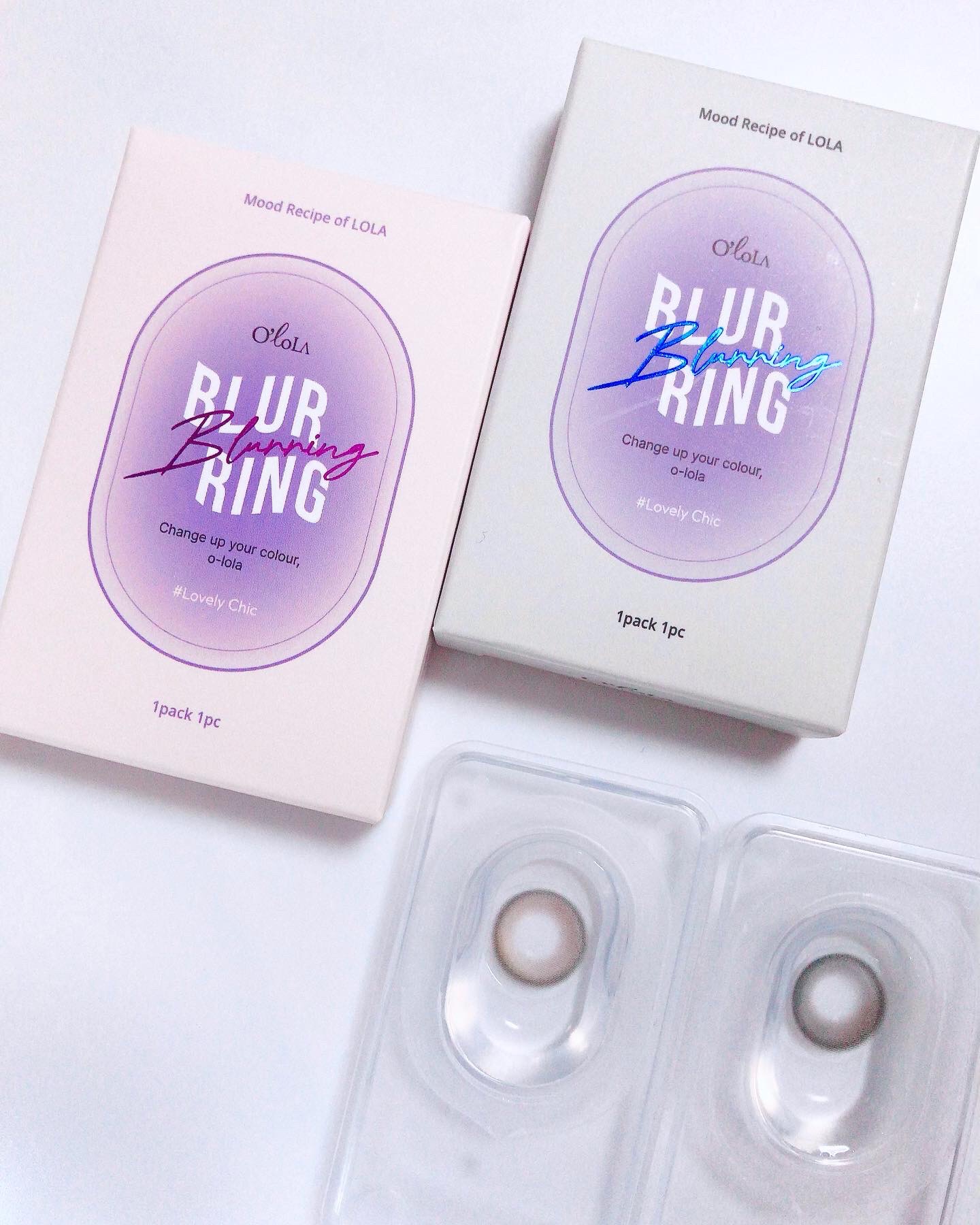 ブラーリング/OLOLA/カラーコンタクトレンズを使ったクチコミ（2枚目）