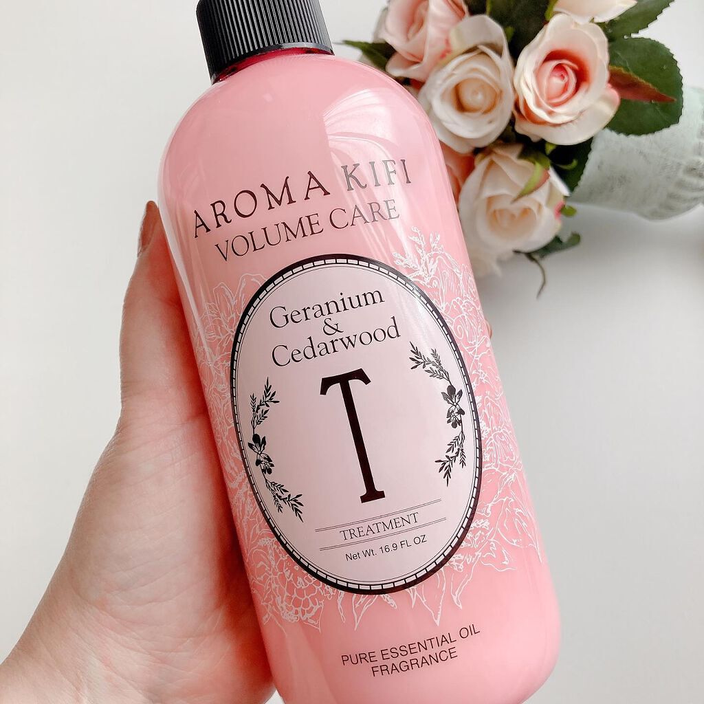 ボリュームケアシャンプー／トリートメント/AROMA KIFI/シャンプー・コンディショナーを使ったクチコミ（2枚目）