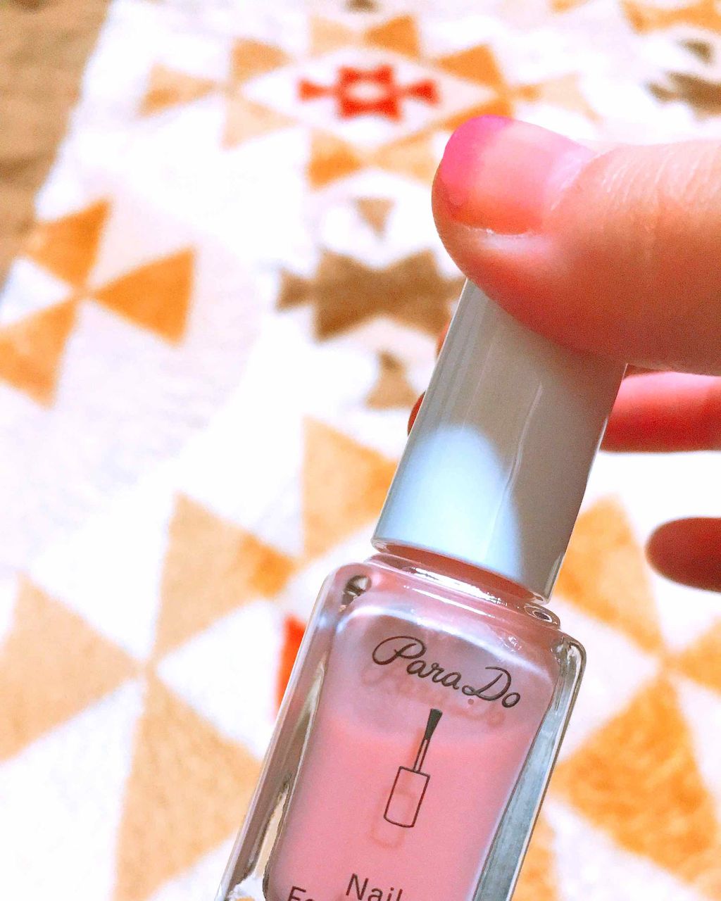 ネイルファンデーション/パラドゥ/マニキュアを使ったクチコミ(1枚目)