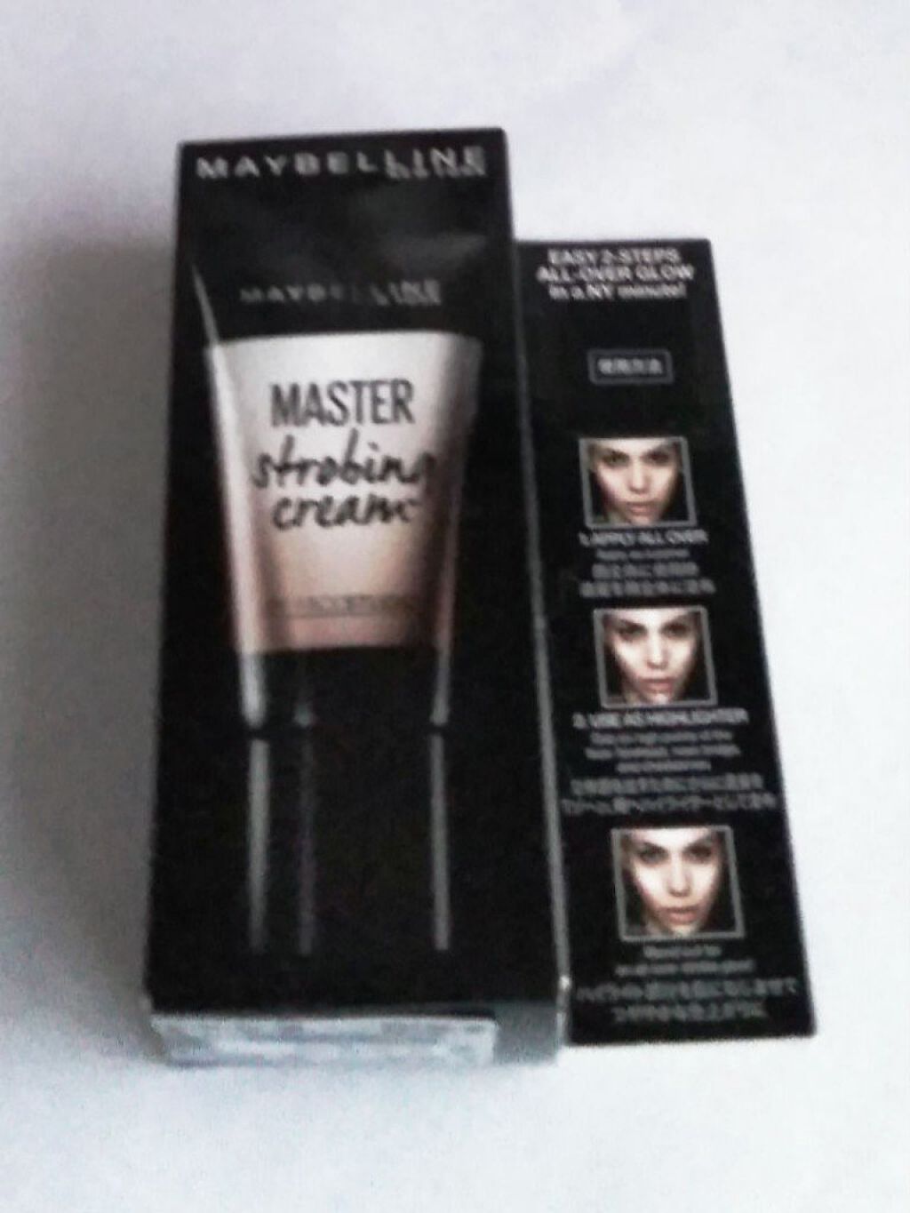 マスターストロビングクリーム 02 ピンク/MAYBELLINE NEW YORK/ジェル・クリームチークを使ったクチコミ（1枚目）