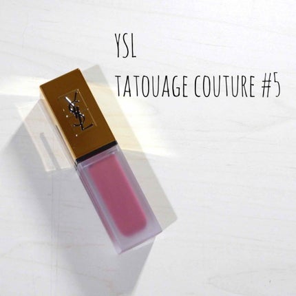 タトワージュ クチュール/YVES SAINT LAURENT BEAUTE/口紅を使ったクチコミ(1枚目)