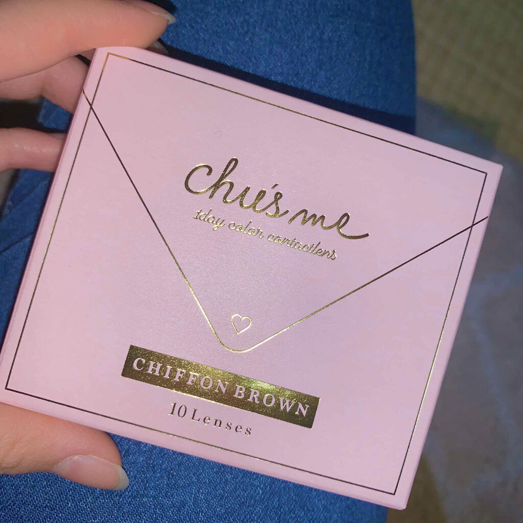 Chu's me 1day/Chu's me/ワンデー（１DAY）カラコンを使ったクチコミ（1枚目）