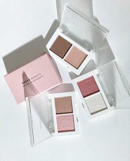 マイカラー デュオシャドウ/FAVES BEAUTY/アイシャドウパレットを使ったクチコミ(1枚目)