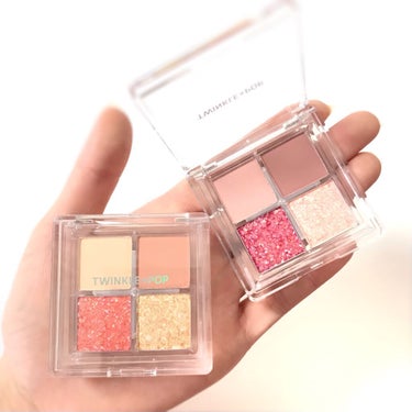 TWINKLE POP Pearl Flex Glitter Eye Palette/CLIO/パウダーアイシャドウを使ったクチコミ（5枚目）