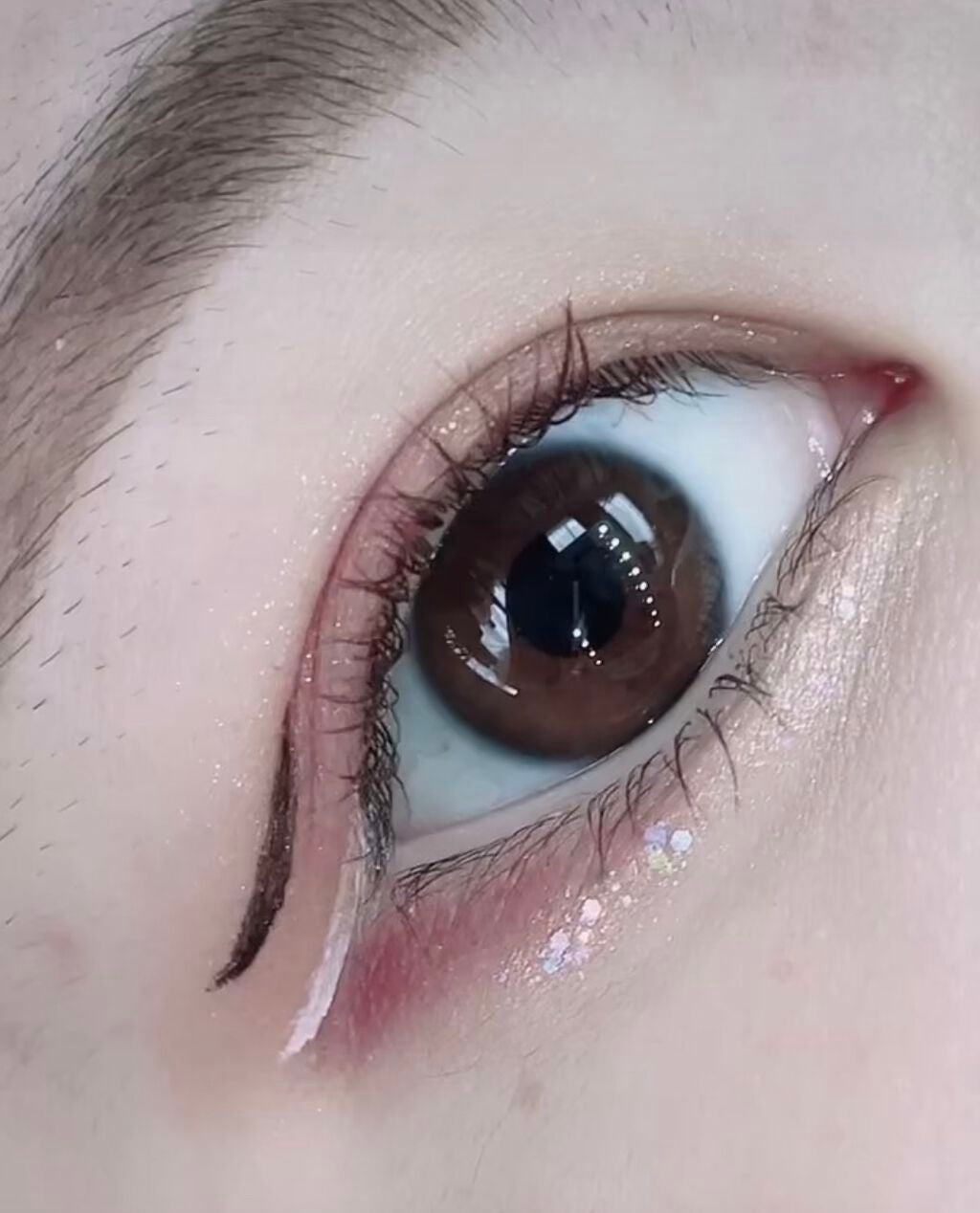 グリッターイルミネーションライナー/CipiCipi/リキッドアイライナーを使ったクチコミ(1枚目)