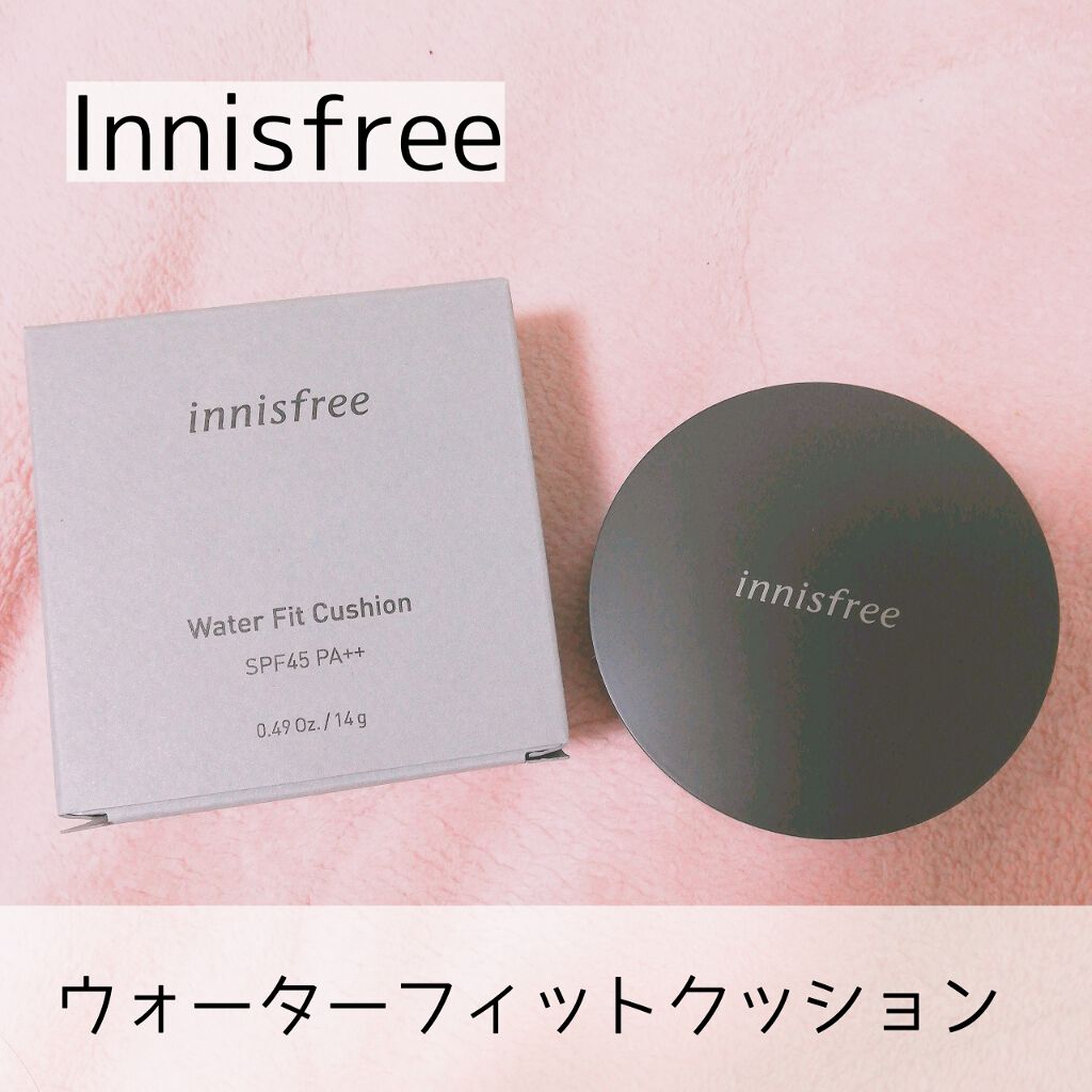 ウォーターフィットクッション/innisfree/クッションファンデーションを使ったクチコミ(1枚目)