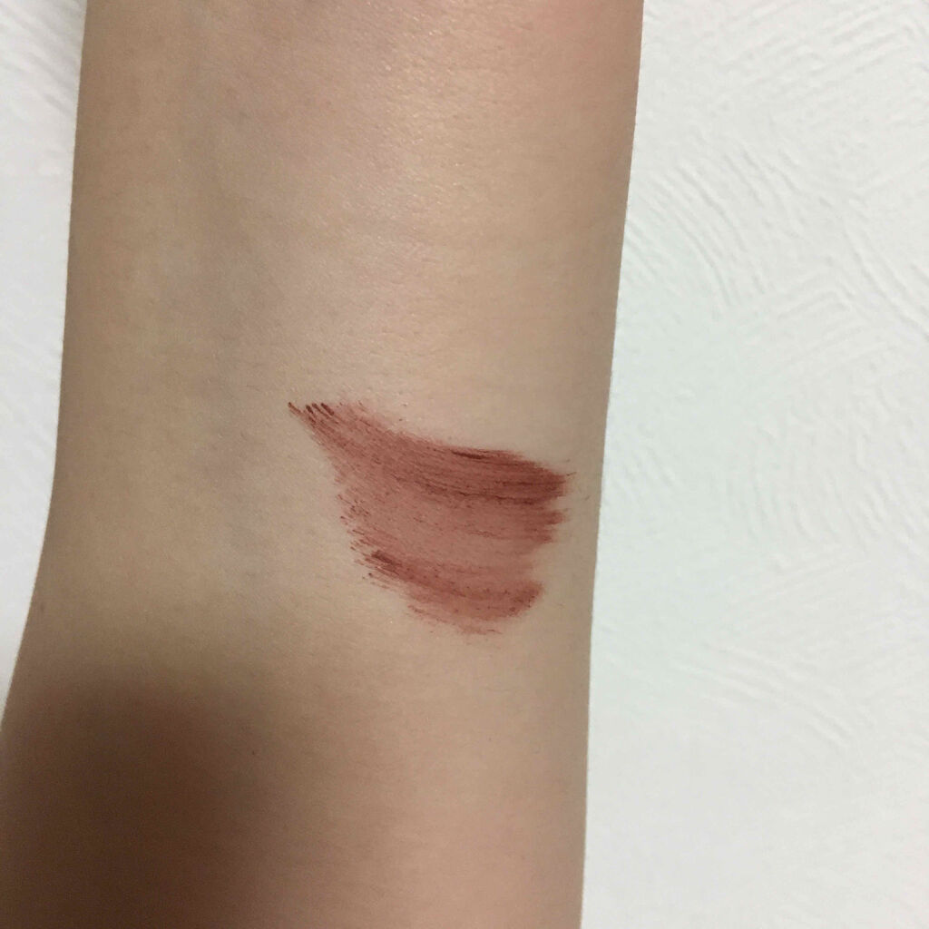 ファッションブロウ カラードラマ マスカラ コーラル/MAYBELLINE NEW YORK/眉マスカラを使ったクチコミ（2枚目）