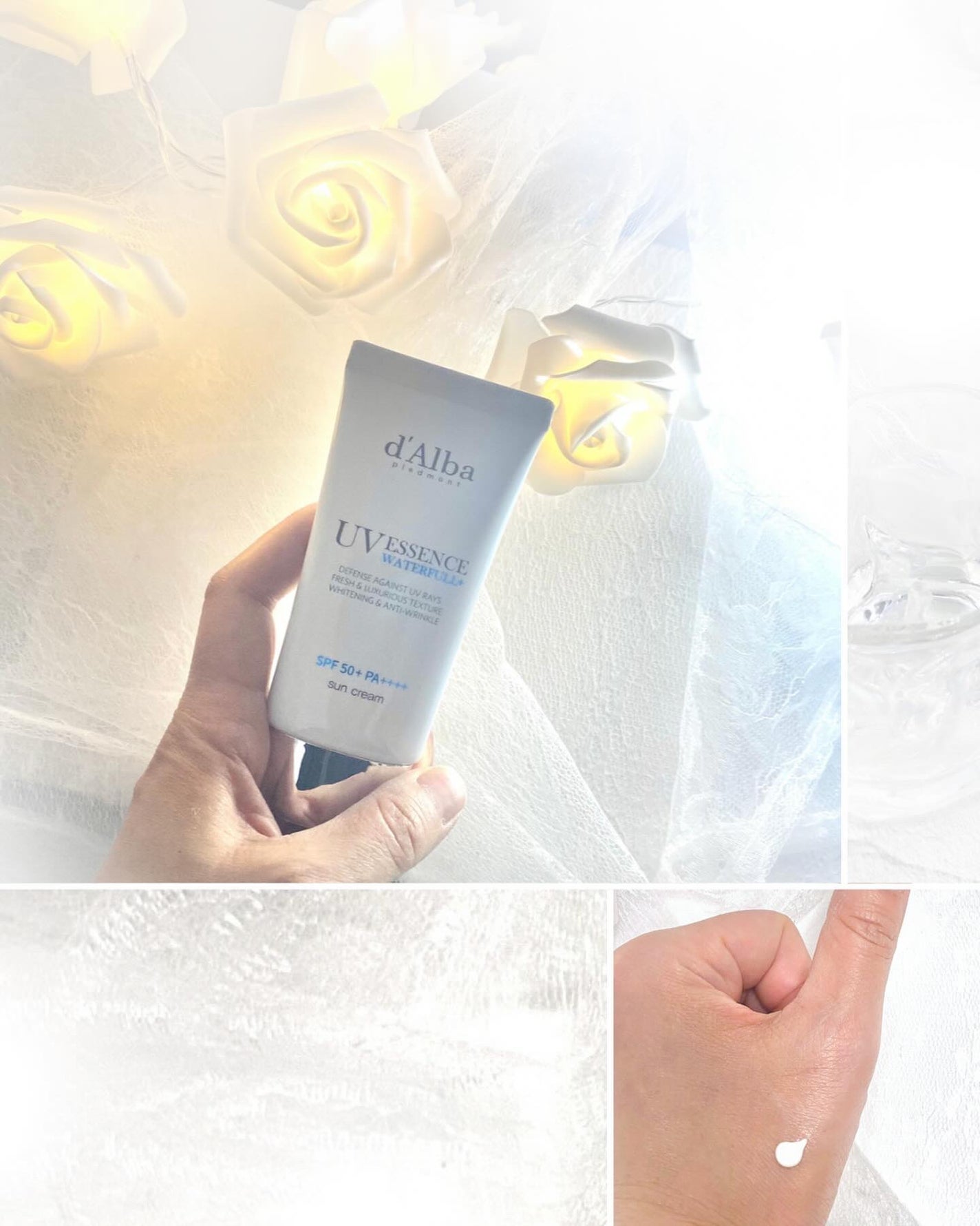 ダルバ ウォータフル エッセンス サンクリーム/ダルバ/日焼け止めクリームを使ったクチコミ(3枚目)