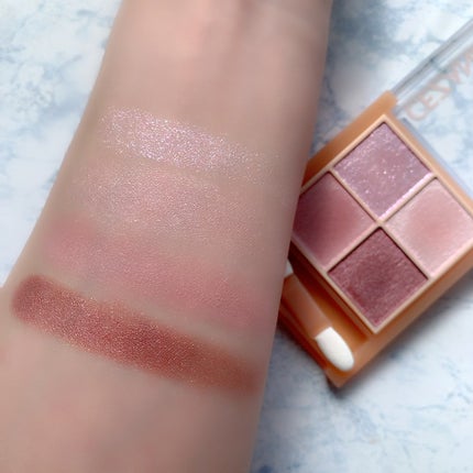 ベージュトーンアイシャドウ/CEZANNE/アイシャドウパレットを使ったクチコミ(3枚目)