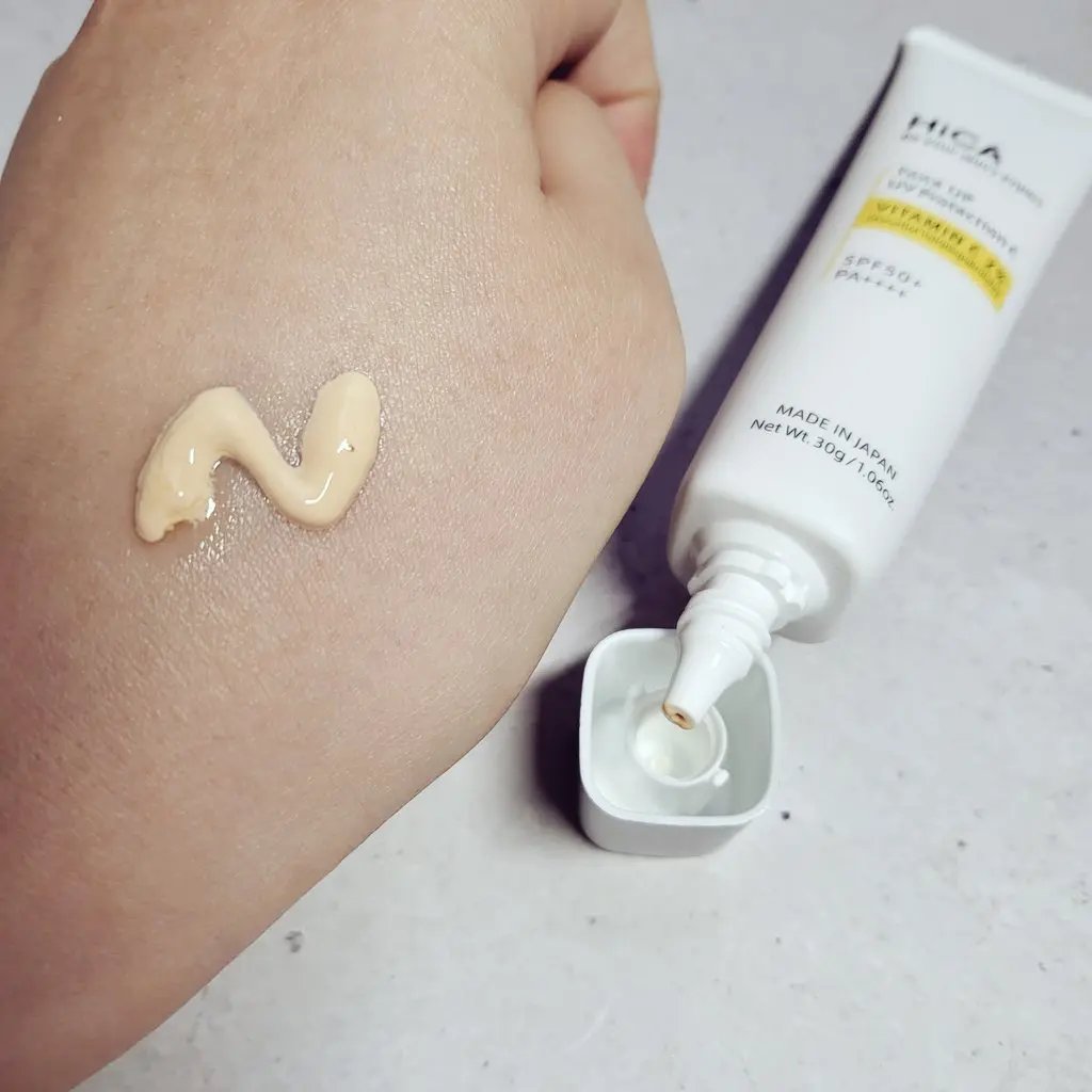 トーンアップUVプロテクション ビタミンC誘導体2％/HiCA/化粧下地を使ったクチコミ（3枚目）
