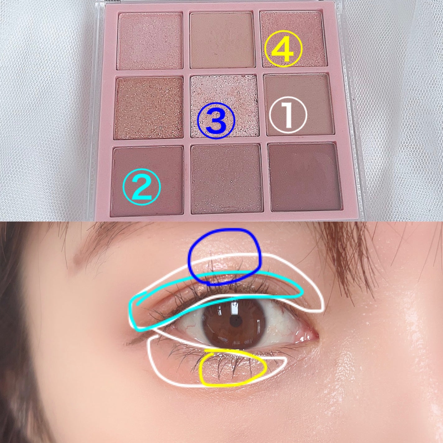 KEYBO FALL IN LOVE SHADOW PALETTE/keybo/アイシャドウパレットを使ったクチコミ(5枚目)