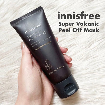 スーパーヴォルカニック ピールオフマスク 2X/innisfree/洗い流すパック・マスクを使ったクチコミ(1枚目)