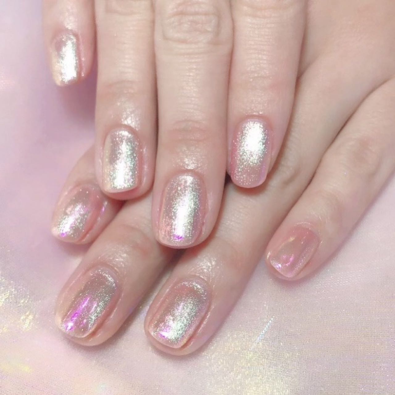 なかやまちえこ on LIPS 「Pink.⠀magnet×Aurora💫⠀⠀@hinaoffi..」(3枚目)