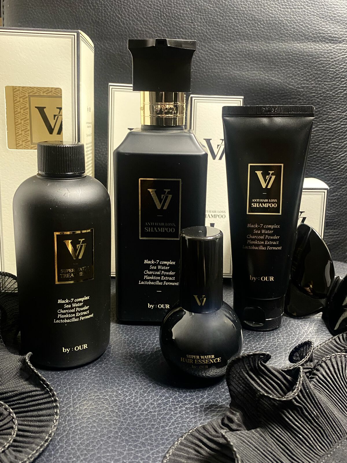 V7 アンチヘアロス シャンプー 500ml/by : OUR/サロンシャンプーを使ったクチコミ（1枚目）