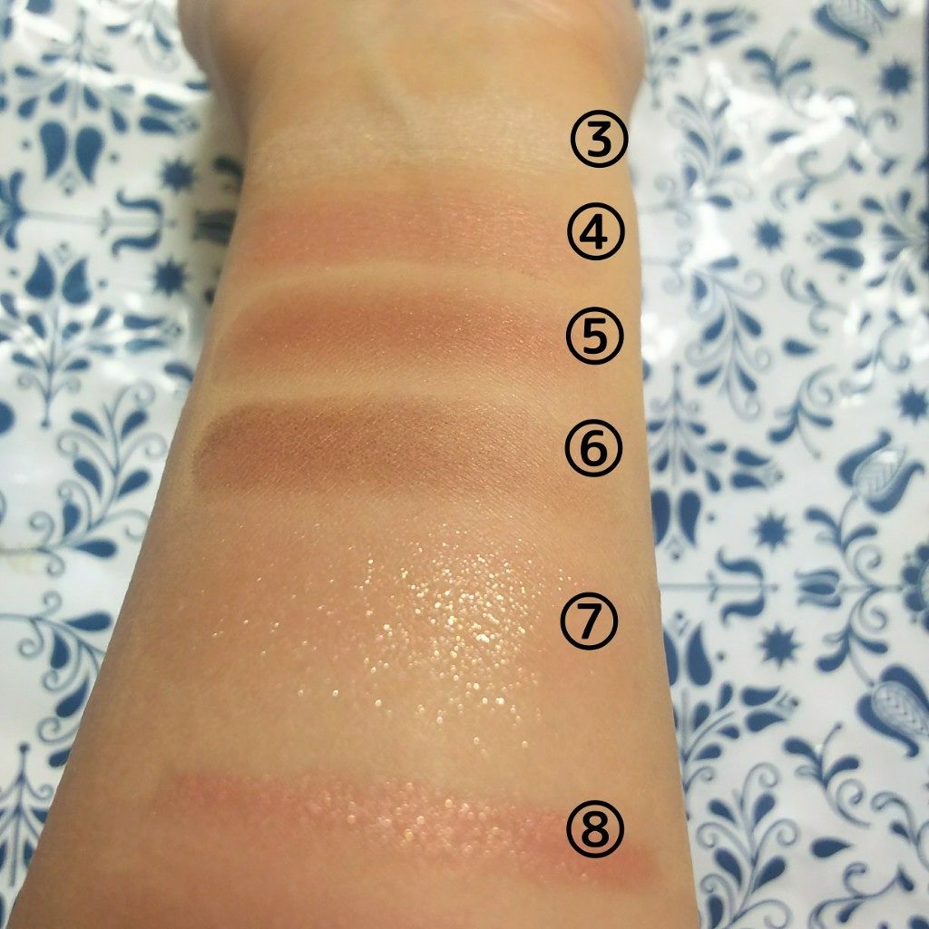 スキニーリッチシャドウ/excel/アイシャドウパレットを使ったクチコミ(4枚目)