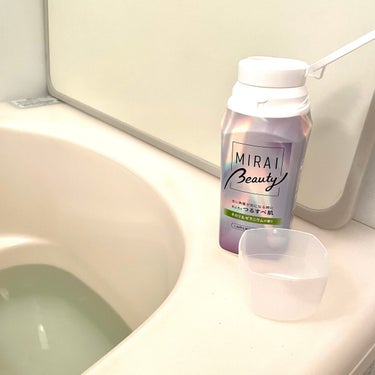 MIRAI beauty バスパウダー ネロリ＆ゼラニウムの香り/花王/入浴剤を使ったクチコミ（1枚目）