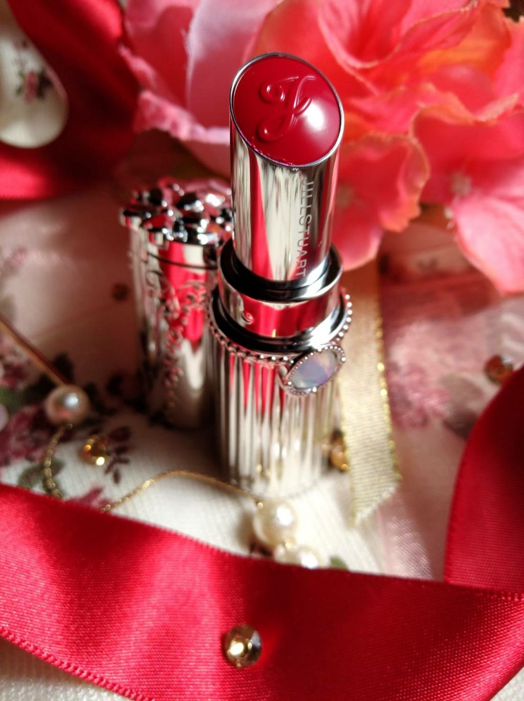 ジルスチュアート リップブロッサム ベルベット/JILL STUART/口紅を使ったクチコミ(4枚目)