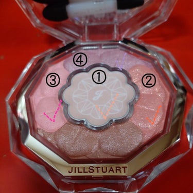 ジルスチュアート ブルームクチュール アイズ 12 misty cosmos/JILL STUART/アイシャドウパレットを使ったクチコミ（2枚目）