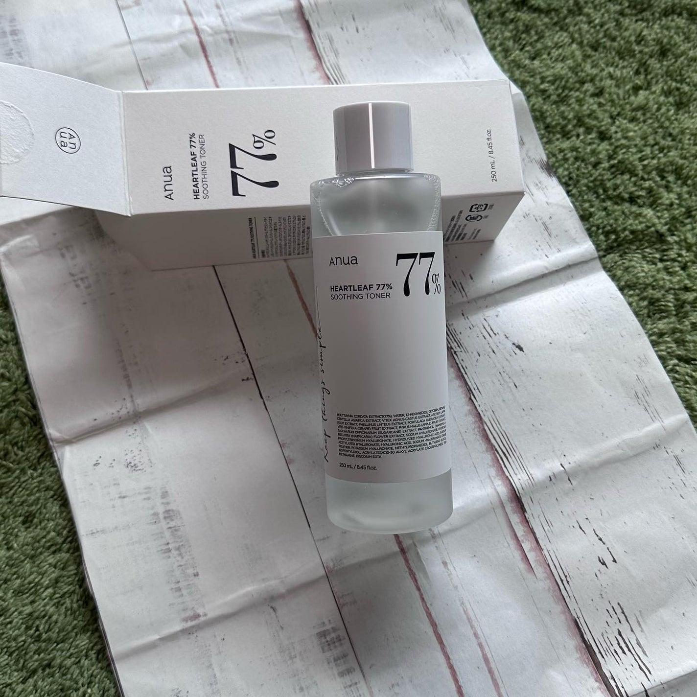 ドクダミ 77 スージングトナー/Anua/化粧水を使ったクチコミ(3枚目)