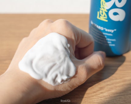 easy ハイブリッド ジェルフォーム シトラスウッドの香り/MARO/ムダ毛ケアを使ったクチコミ(5枚目)