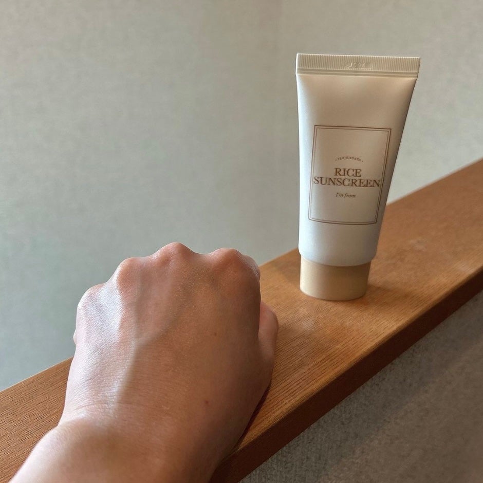 ライスサンスクリーン/I'm from/日焼け止めクリームを使ったクチコミ(3枚目)