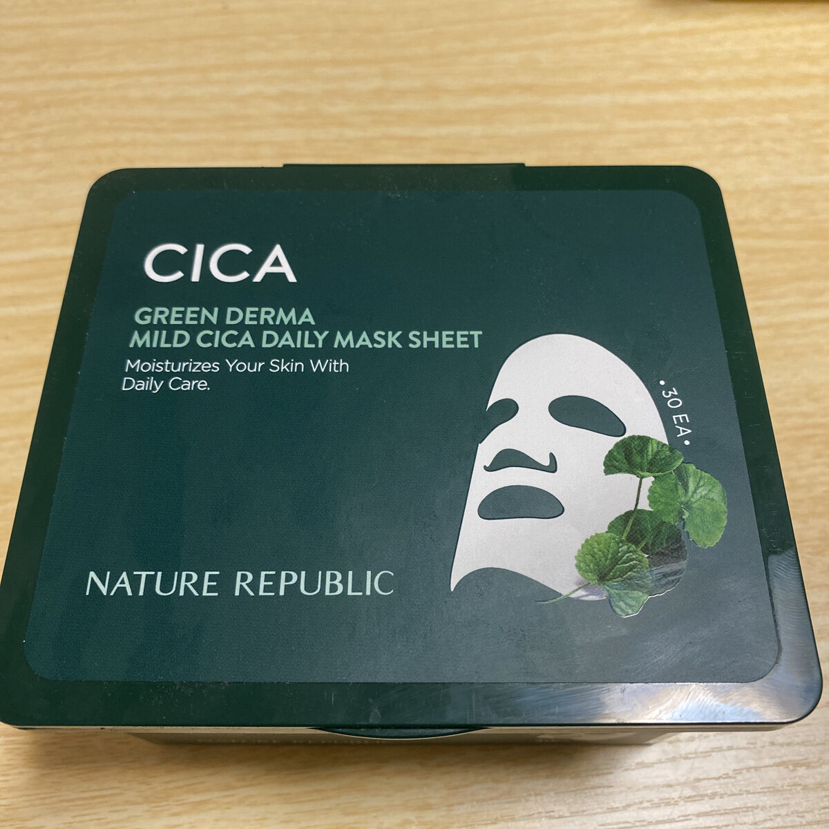 グリーンダーマCICA デイリーシートマスク/ネイチャーリパブリック/シートマスク・パックを使ったクチコミ（1枚目）