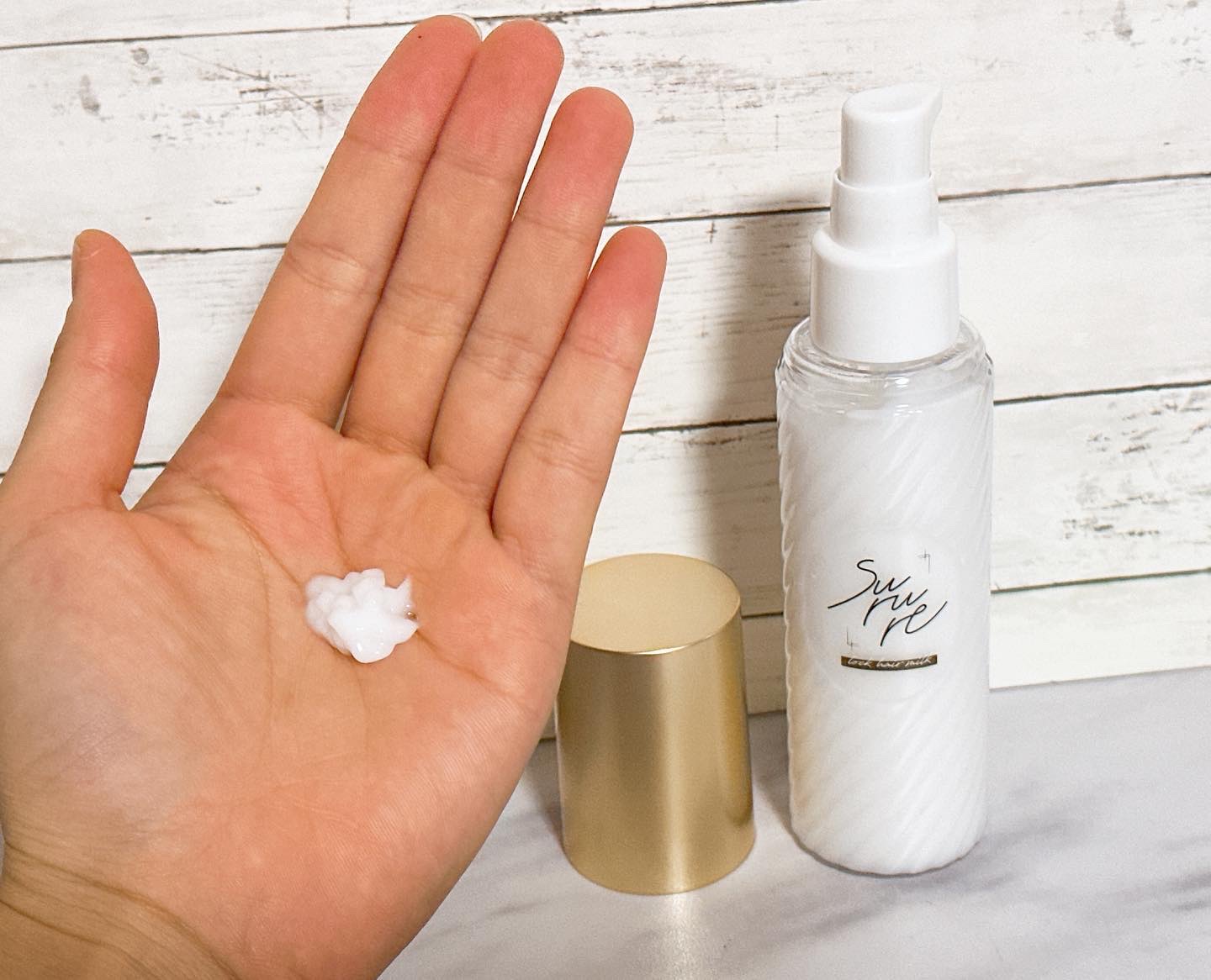 ロックミルク/SURURE/ヘアミルクを使ったクチコミ（2枚目）