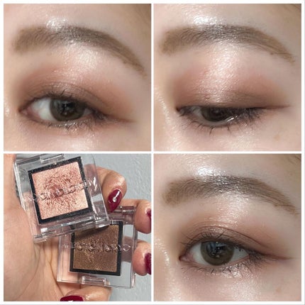 アディクション ザ アイシャドウ パール/ADDICTION/単色アイシャドウを使ったクチコミ(4枚目)