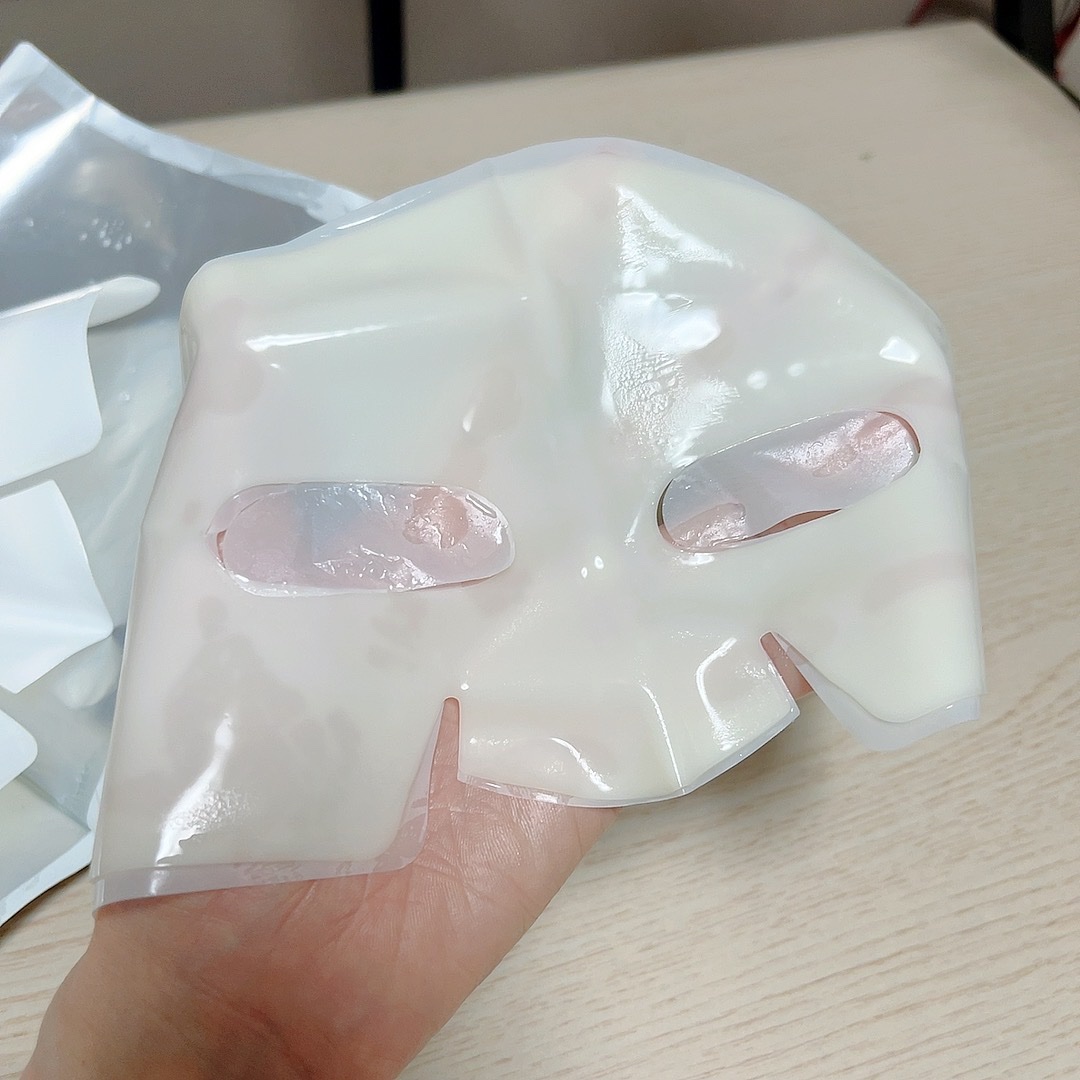 ラビューム アフターグロウ ゆずゲルマスク/Luvum/シートマスク・パックを使ったクチコミ（3枚目）