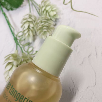 グリーンタンジェリン ビタC ダークスポットケアセラム/goodal/美容液を使ったクチコミ(2枚目)