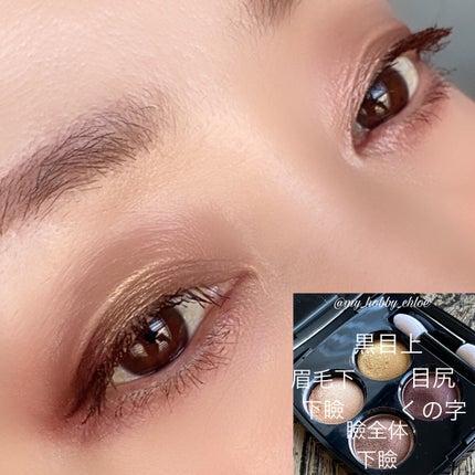 レ キャトル オンブル/CHANEL/アイシャドウパレットを使ったクチコミ(5枚目)