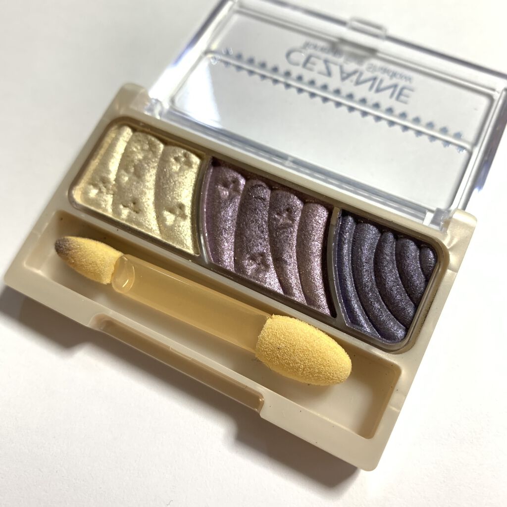 トーンアップアイシャドウ/CEZANNE/アイシャドウパレットを使ったクチコミ（1枚目）
