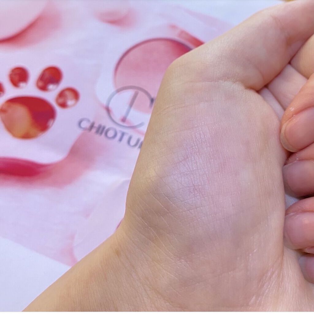 ラブリー肉球チーク 11 モーニングラベンダー/CHIOTURE/パウダーチークを使ったクチコミ（3枚目）