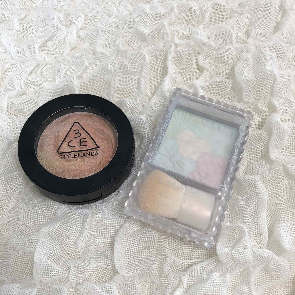 グロウフルールハイライター/キャンメイク/パウダーハイライトを使ったクチコミ(1枚目)