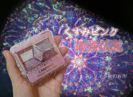 【旧品】パーフェクトスタイリストアイズ/キャンメイク/アイシャドウパレットを使ったクチコミ(1枚目)