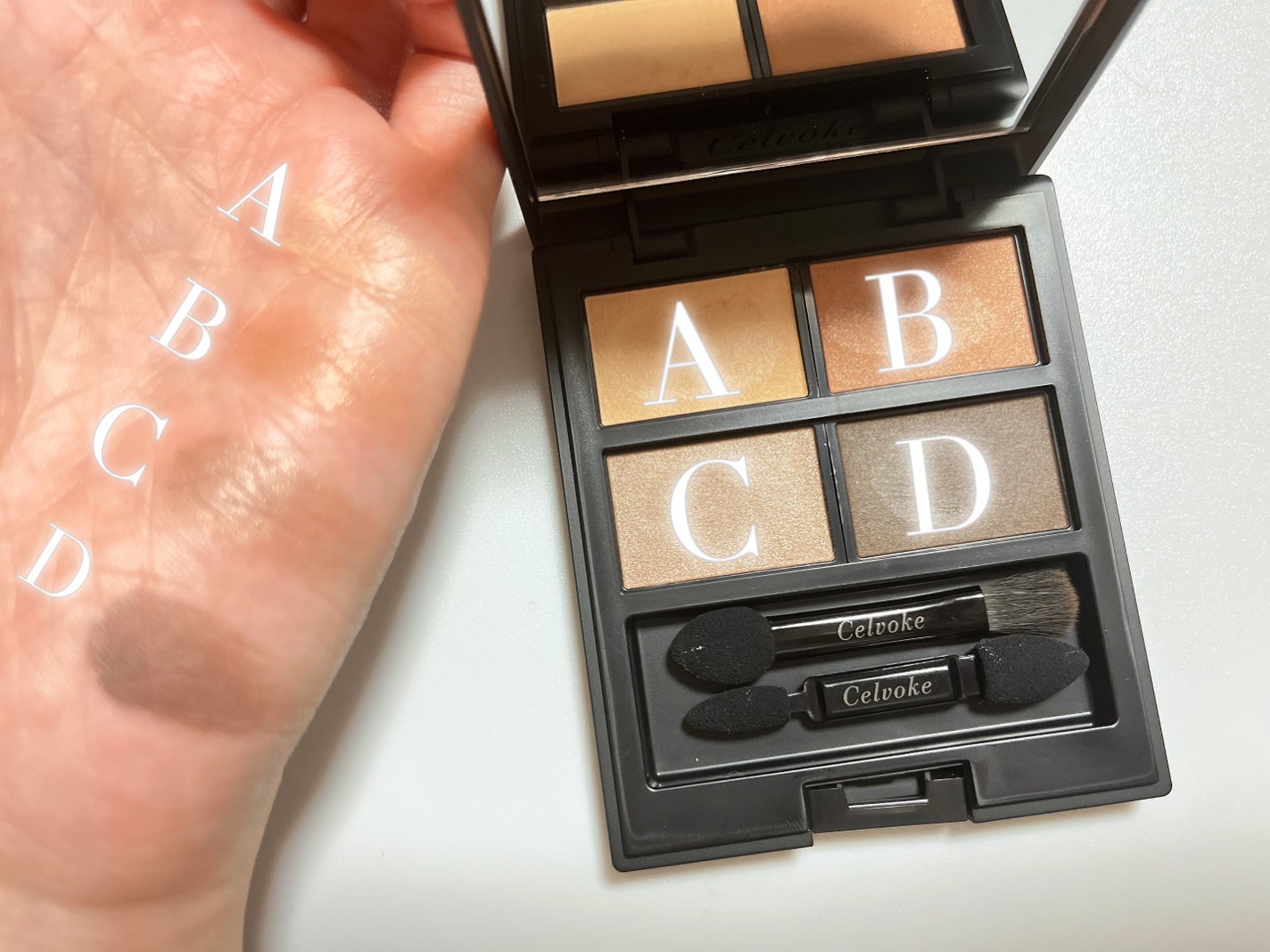 セルヴォーク ヴァティック アイパレット/Celvoke/アイシャドウパレットを使ったクチコミ(3枚目)