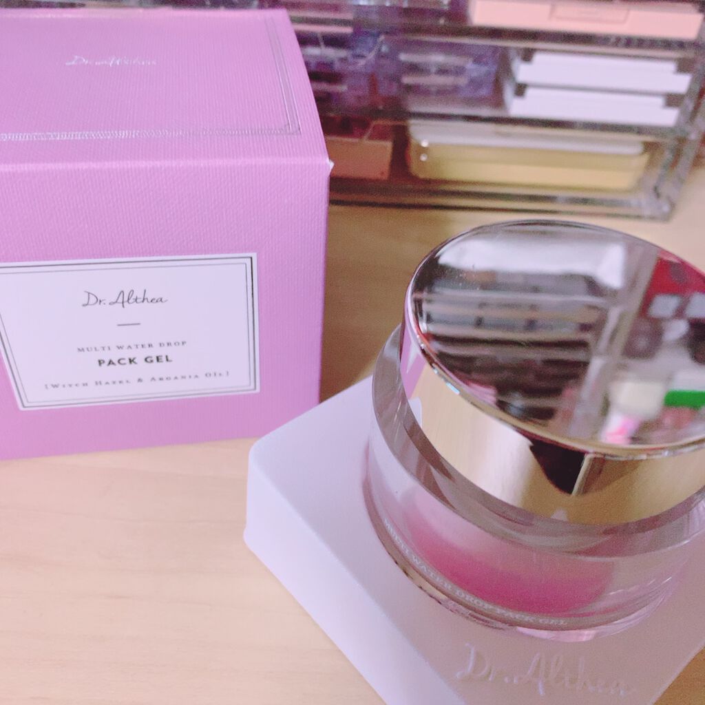 マルチウォーター ドロップ パックジェル/Dr.Althea/フェイスクリームを使ったクチコミ(1枚目)
