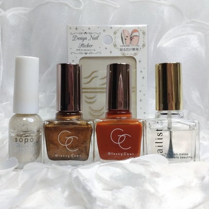 ミルクティ on LIPS 「✴✴#金木犀ネイル🧡✴先月、スキューズミーさんのプレゼントキャ..」(9枚目)