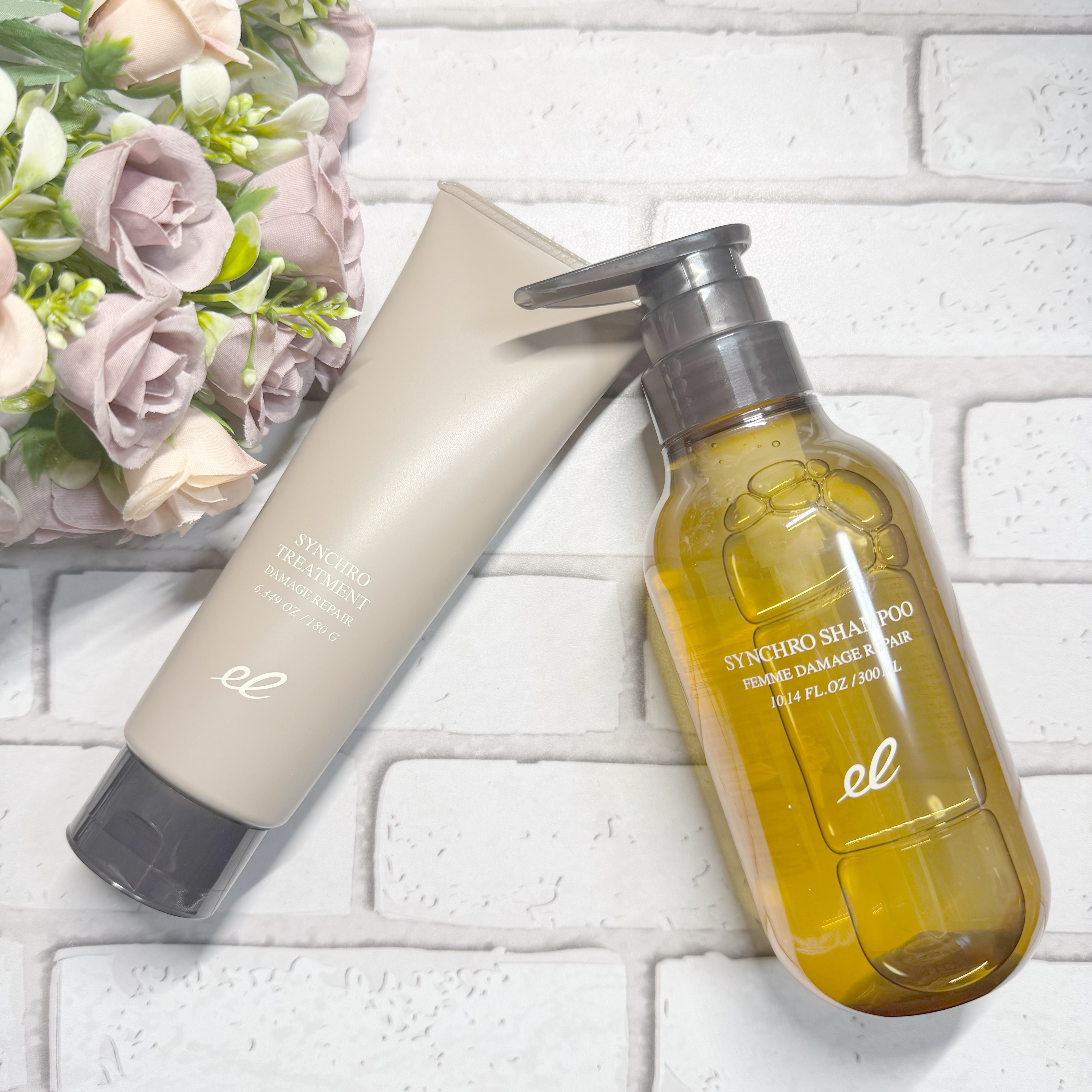 シンクロシャンプー　ファム　DAMAGE REPAIR/シンクロトリートメント　DAMAGE REPAIR/ELECTRON/市販シャンプーを使ったクチコミ（1枚目）