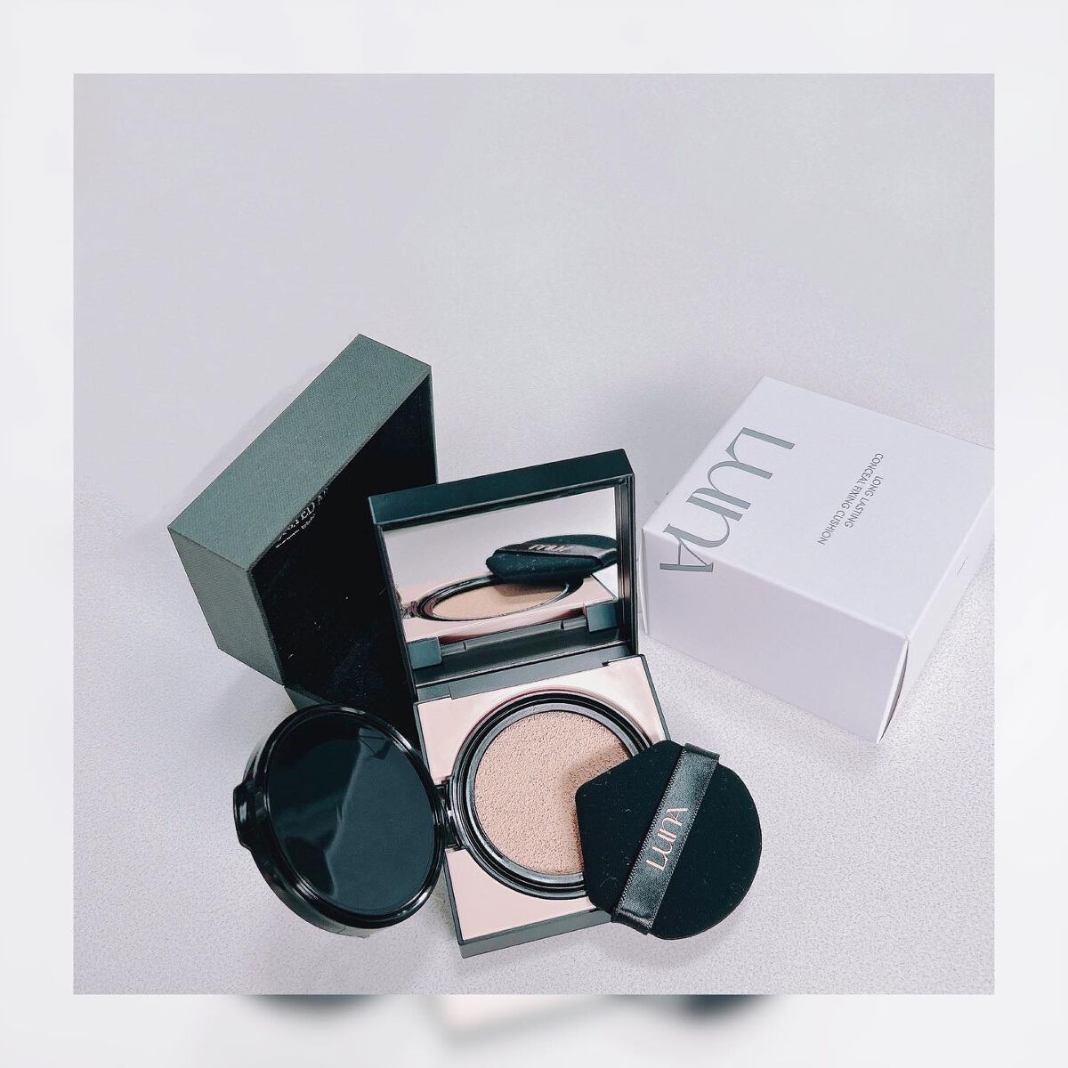  ロングラスティングコンシールフィクシングクッション /LUNA/クッションファンデーションを使ったクチコミ（3枚目）