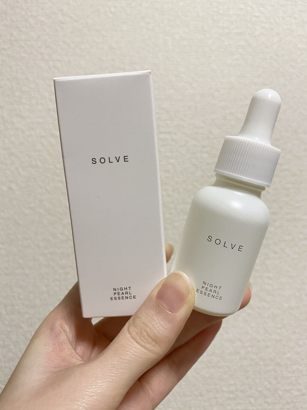 ナイトパールエッセンス/SOLVE/美容液を使ったクチコミ（1枚目）