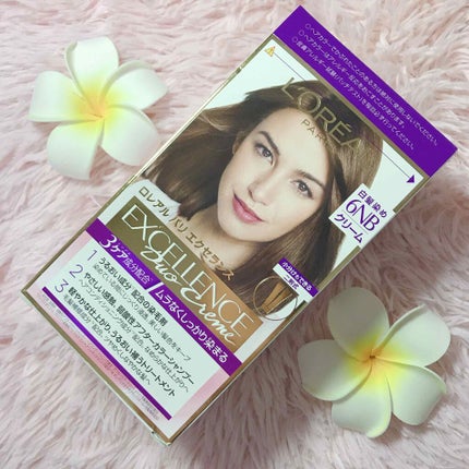 エクセランス ヘアカラー/ロレアル パリ/ヘアカラーを使ったクチコミ(1枚目)