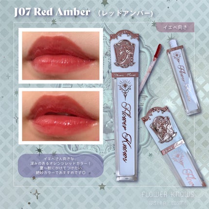クリスタルユニコーンシリーズリップグロス/FlowerKnows/リップグロスを使ったクチコミ(8枚目)