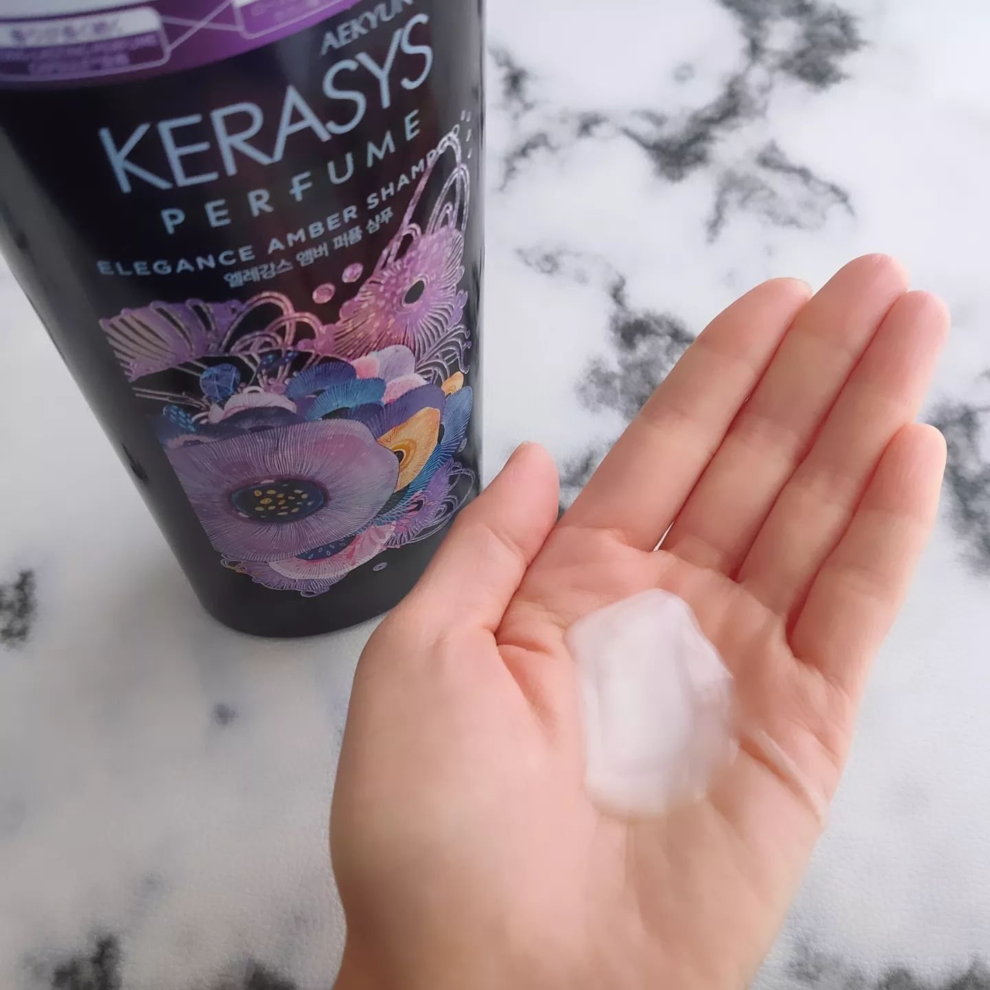 パフューム エレガンスアンバー シャンプー&コンディショナー/KERASYS/シャンプー・コンディショナーを使ったクチコミ（2枚目）