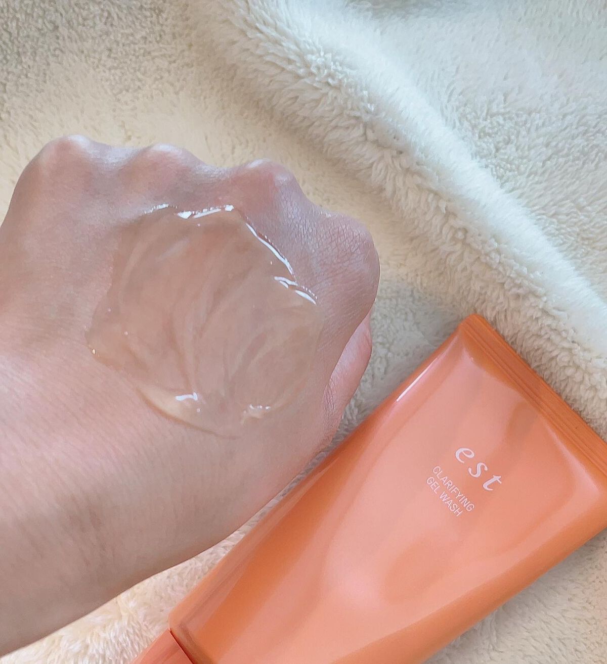 エスト クラリファイイング ジェル ウォッシュ/est/その他洗顔料を使ったクチコミ（3枚目）