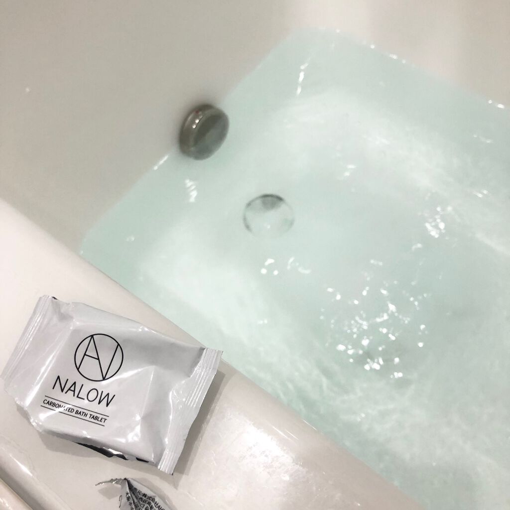 炭酸ソルト入浴料/NALOW/炭酸系入浴剤を使ったクチコミ（2枚目）