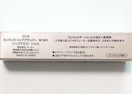 エッセンス リッププランパー/Visée/リッププランパーを使ったクチコミ(3枚目)