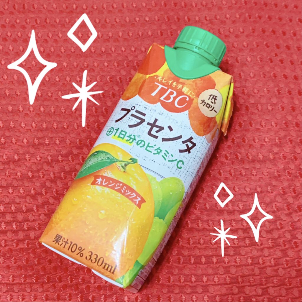 ‬プラセンタ+1日分のビタミンC オレンジミックス/TBC/美容ドリンクを使ったクチコミ（1枚目）
