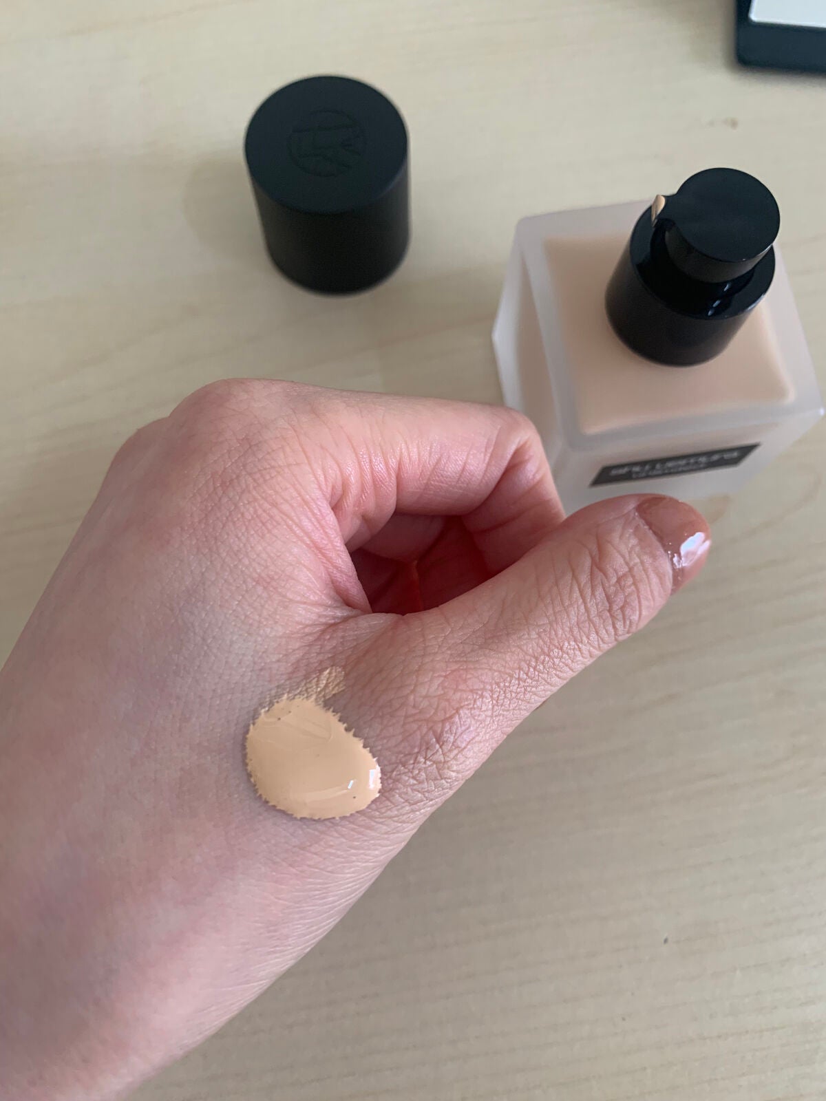 (旧)アンリミテッド ラスティング フルイド/shu uemura/リキッドファンデーションを使ったクチコミ(4枚目)