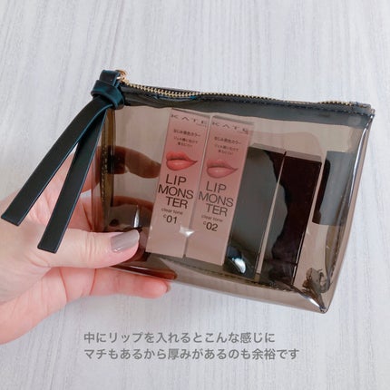 リップモンスター クリアトーン/KATE/口紅を使ったクチコミ(4枚目)